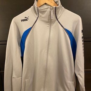 PUMA Zip Sweatshirt Track Long Sleeve Offset - S